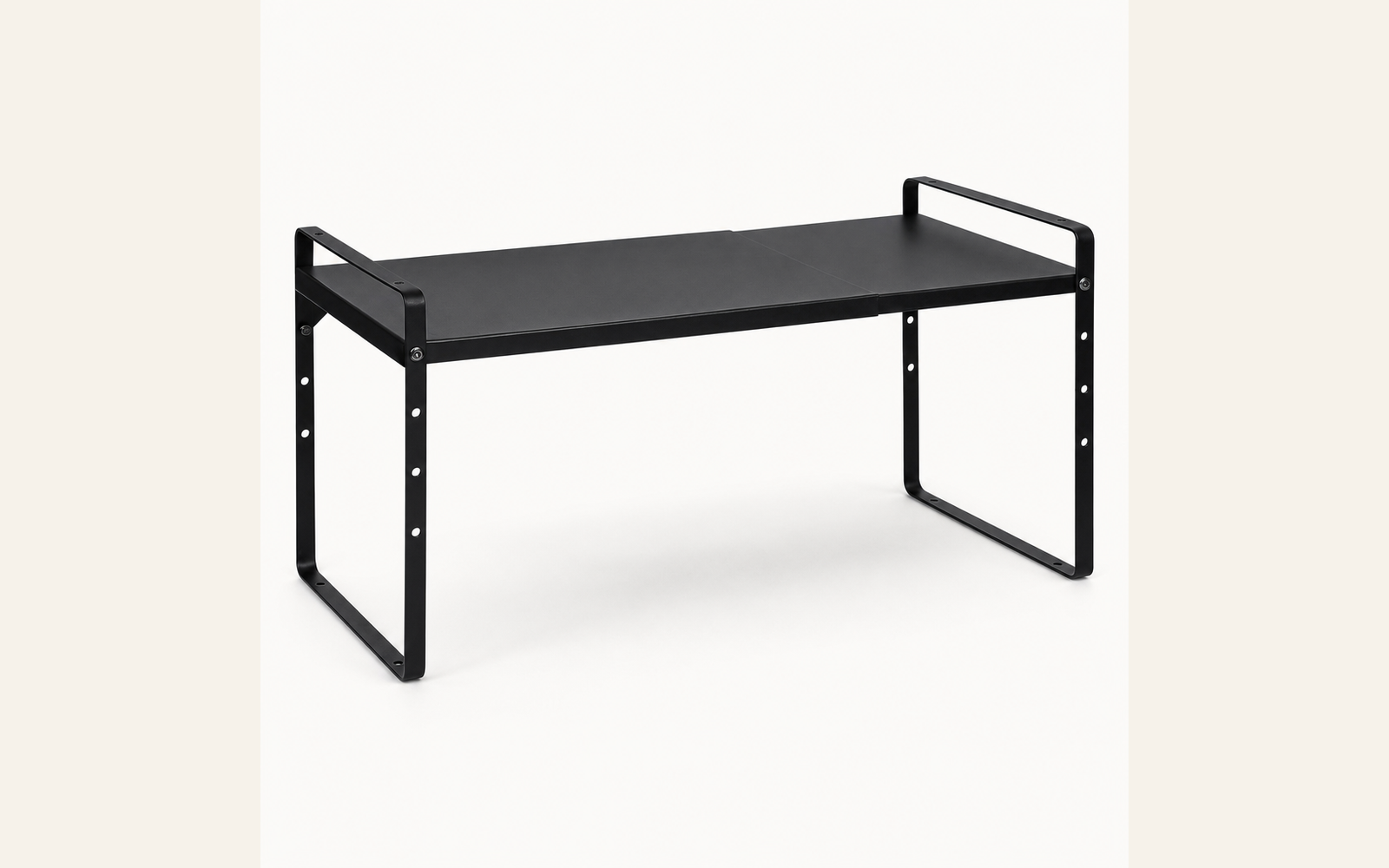 Adjustable shelf riser for mixed cabinet widths product image