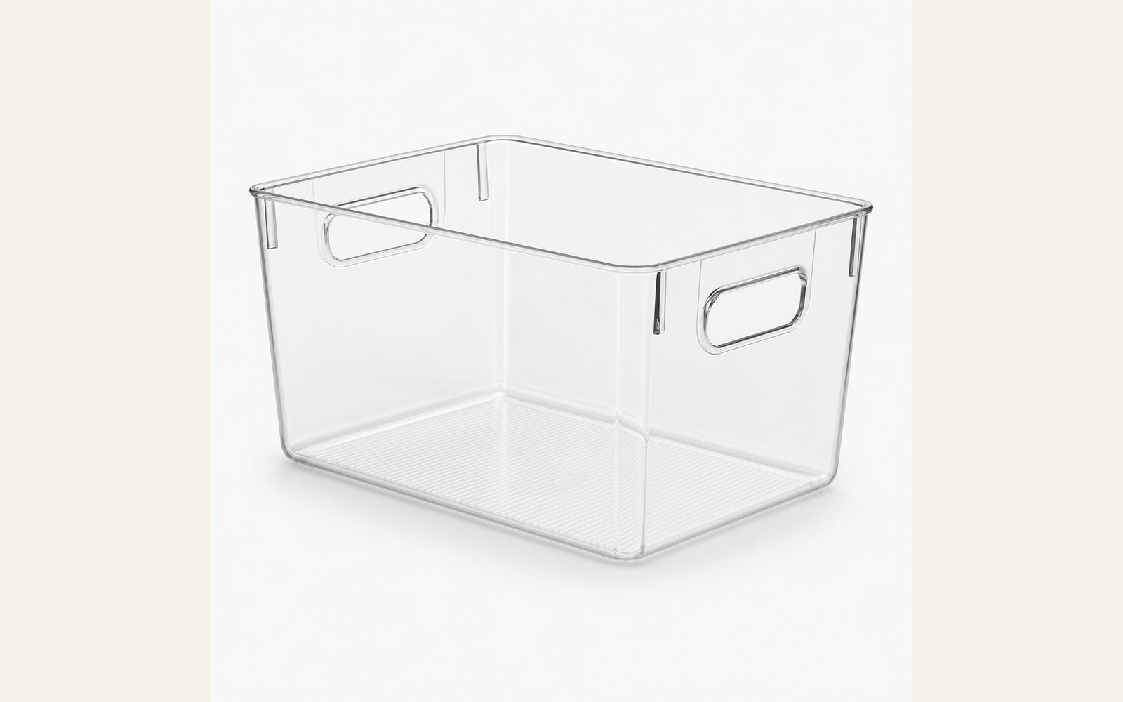 Clear pantry bins for cabinet food zones product image
