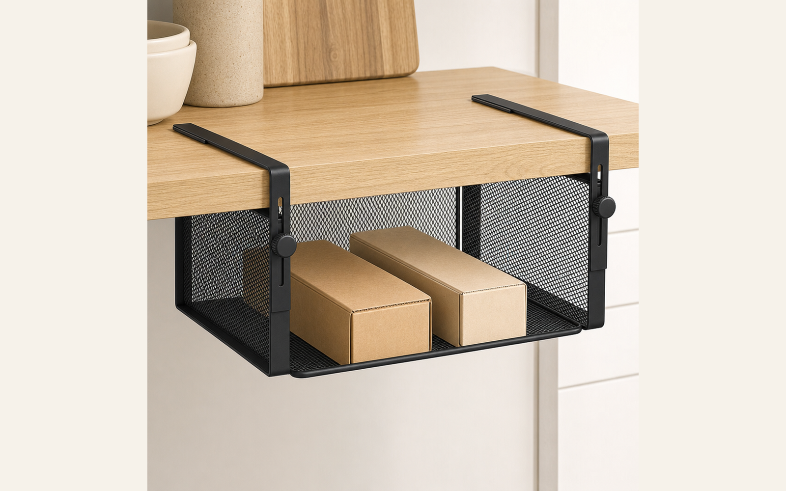 Under-shelf basket for wraps and light packets product image
